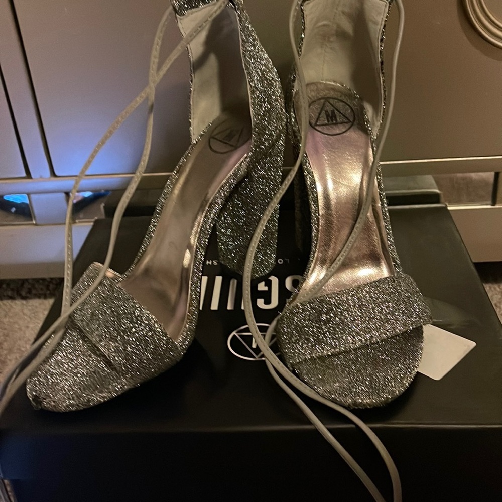 Missguided Sparkle Heels